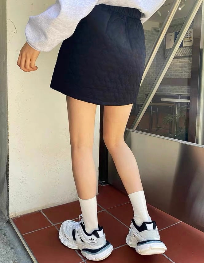 可愛立體心心夾棉料裙子🍥